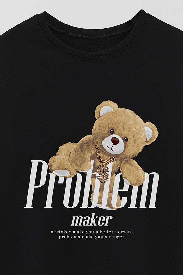 BUZO RUSTICO KIDS TEDDY PROBLEM MAKER