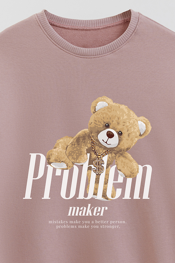 BUZO RUSTICO KIDS TEDDY PROBLEM MAKER