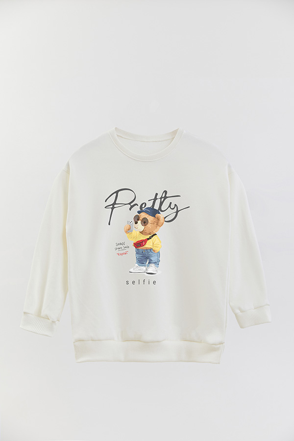 BUZO RUSTICO KIDS TEDDY PRETTY SELFIE