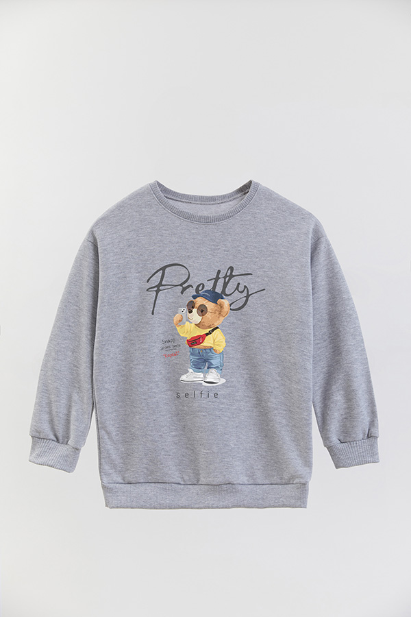 BUZO RUSTICO KIDS TEDDY PRETTY SELFIE