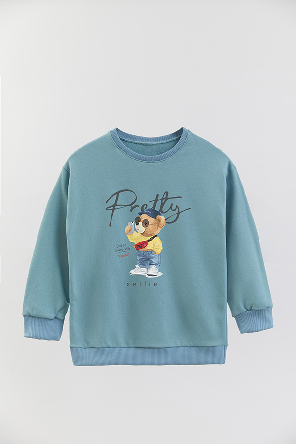 BUZO RUSTICO KIDS TEDDY PRETTY SELFIE