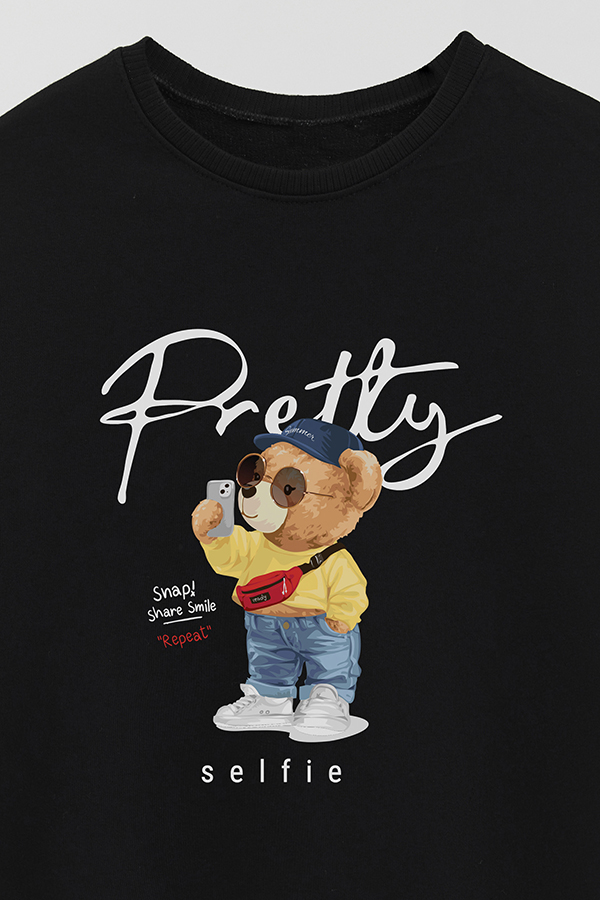 BUZO RUSTICO KIDS TEDDY PRETTY SELFIE