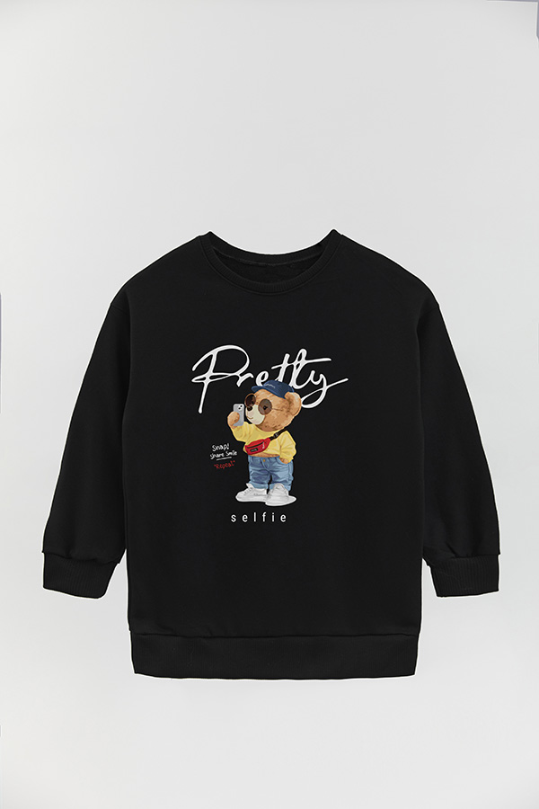 BUZO RUSTICO KIDS TEDDY PRETTY SELFIE