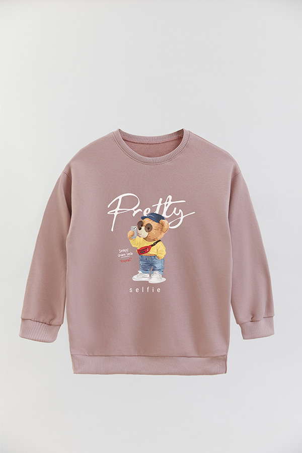 BUZO RUSTICO KIDS TEDDY PRETTY SELFIE