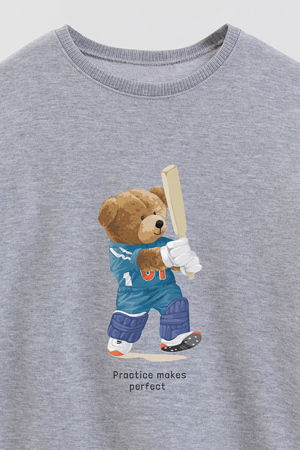 BUZO RUSTICO KIDS TEDDY PRACTICE MAKES PERFECT