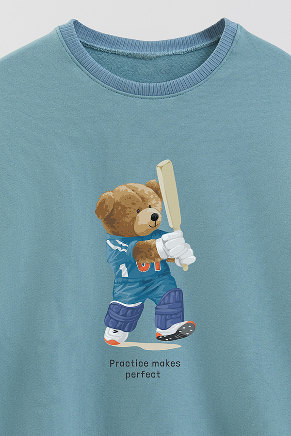 BUZO RUSTICO KIDS TEDDY PRACTICE MAKES PERFECT