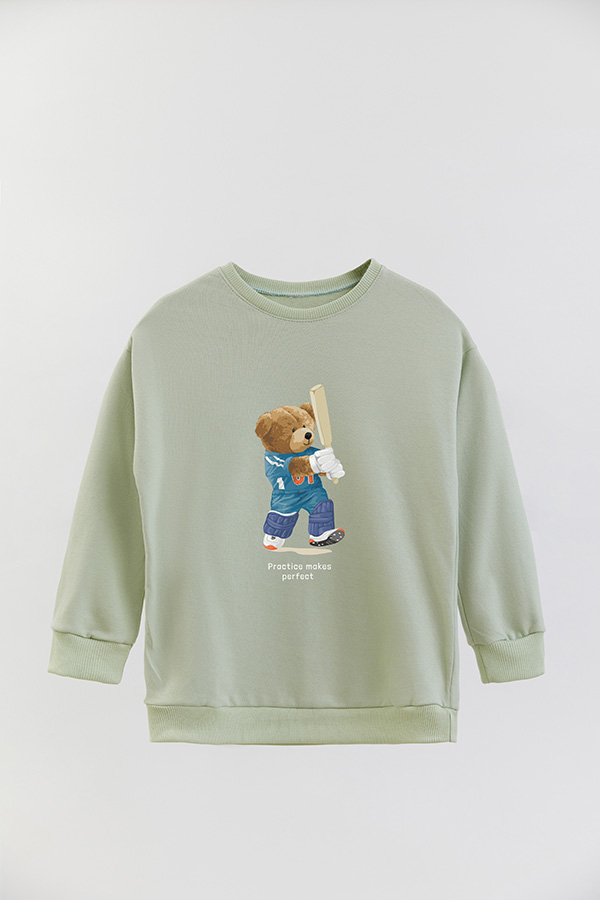 BUZO RUSTICO KIDS TEDDY PRACTICE MAKES PERFECT