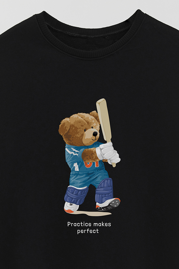 BUZO RUSTICO KIDS TEDDY PRACTICE MAKES PERFECT