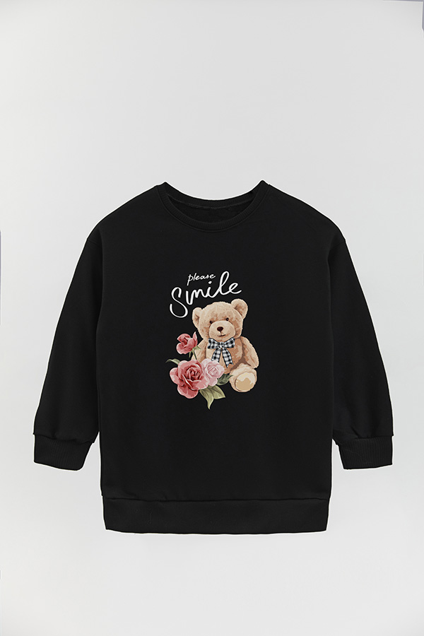 BUZO RUSTICO KIDS TEDDY PLEASE SMILE