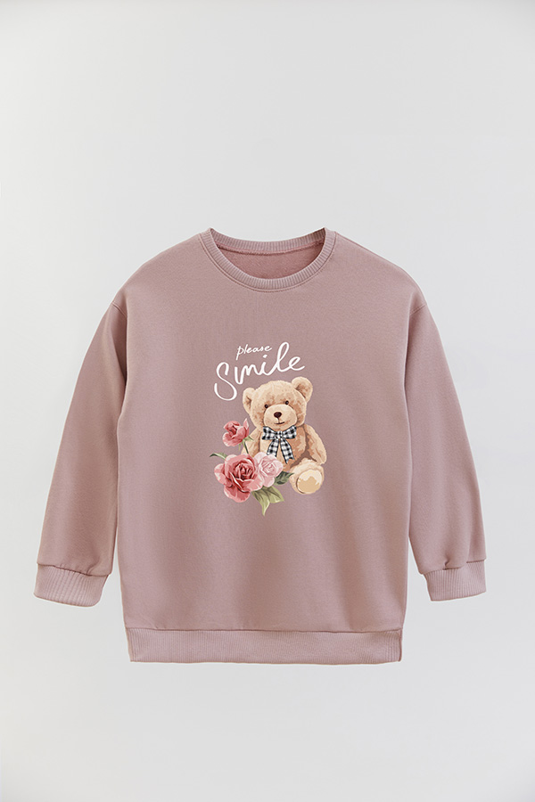 BUZO RUSTICO KIDS TEDDY PLEASE SMILE