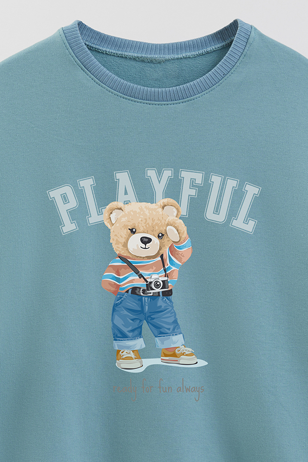 BUZO RUSTICO KIDS TEDDY PLAYFUL
