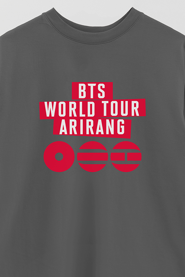 REMERA OVER ESTAMPADA BTS WT3