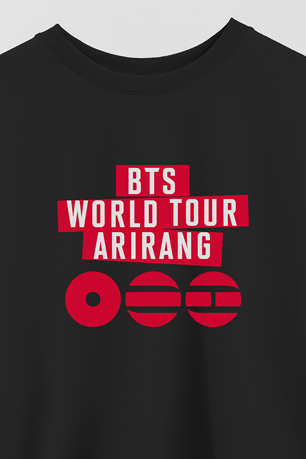 REMERA CROP ESTAMPADA BTS WT3