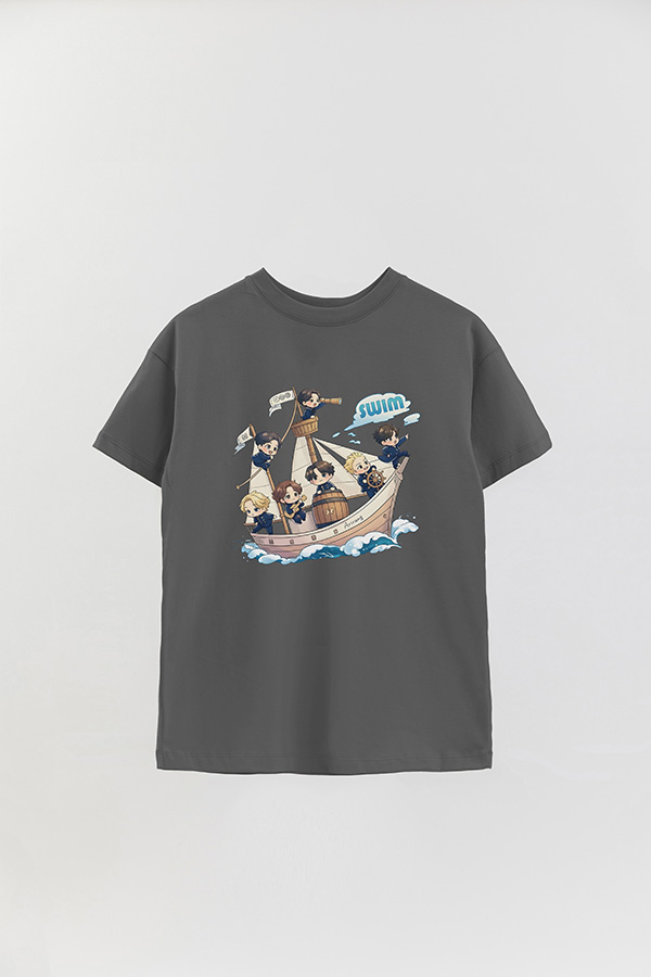 REMERA OVER ESTAMPADA BTS SWIM CT