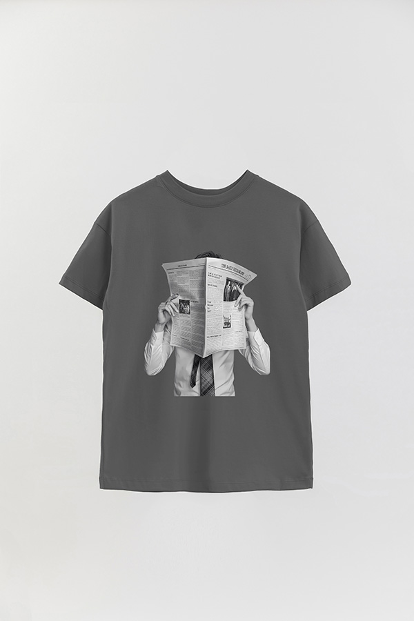 REMERA OVER ESTAMPADA BTS BW RM