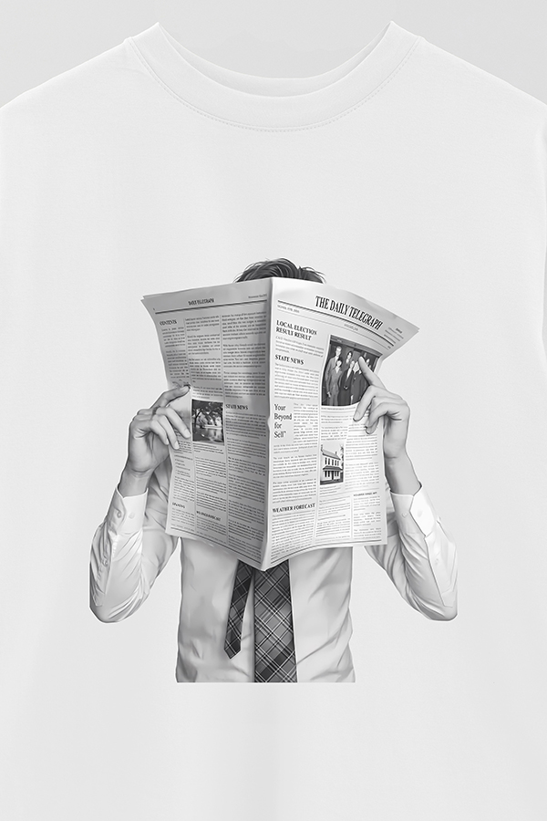 REMERA OVER ESTAMPADA BTS BW RM