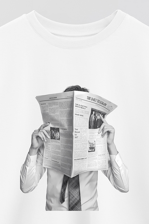 REMERA CROP ESTAMPADA BTS BW RM