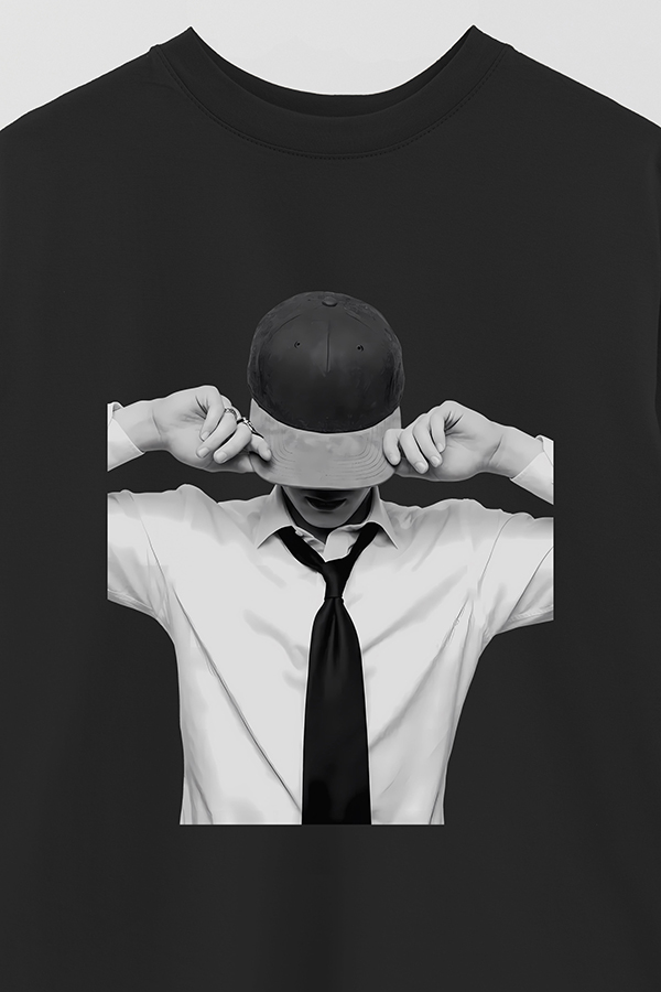 REMERA CROP ESTAMPADA BTS BW JIN