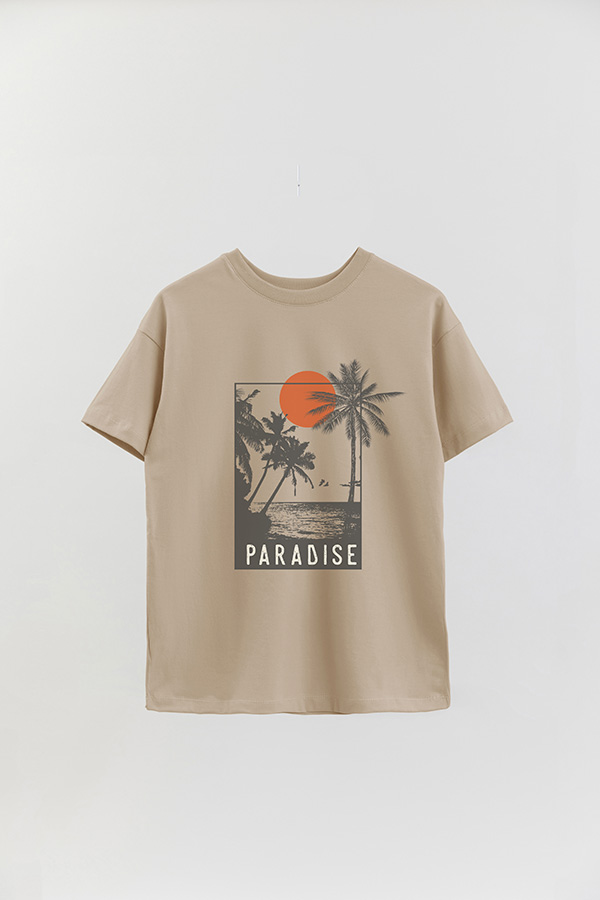 REMERA OVER ESTAMPADA PH PARADISE 2
