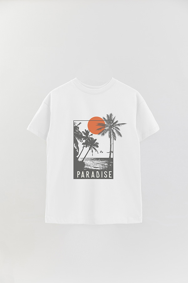 REMERA OVER ESTAMPADA PH PARADISE 2