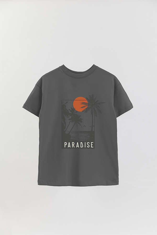 REMERA OVER ESTAMPADA PH PARADISE 2