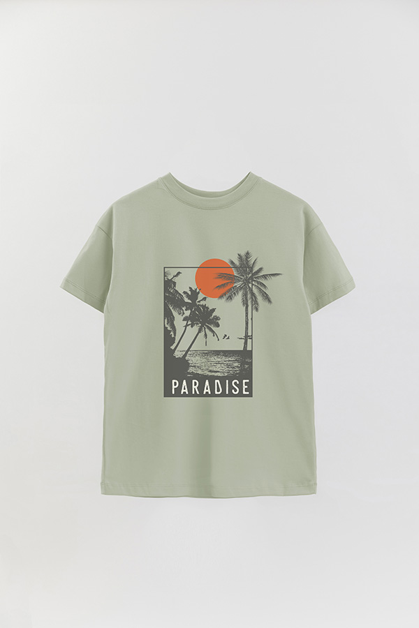 REMERA OVER ESTAMPADA PH PARADISE 2