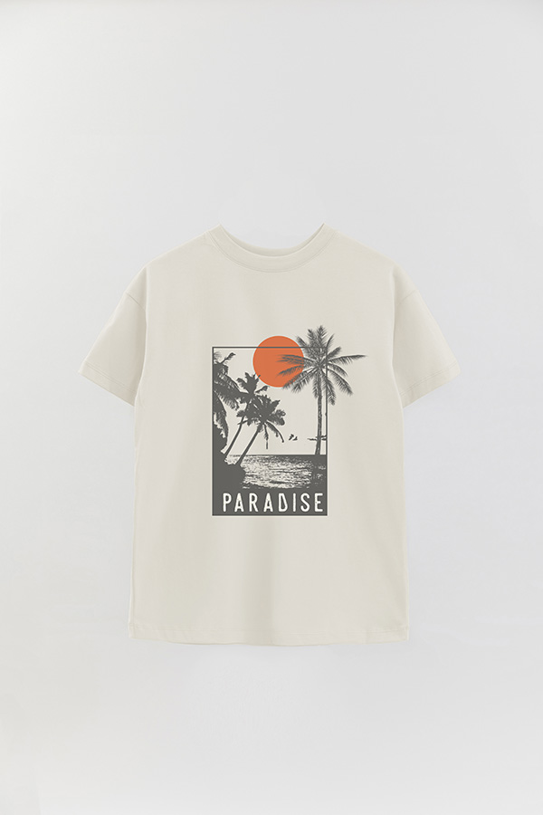 REMERA OVER ESTAMPADA PH PARADISE 2