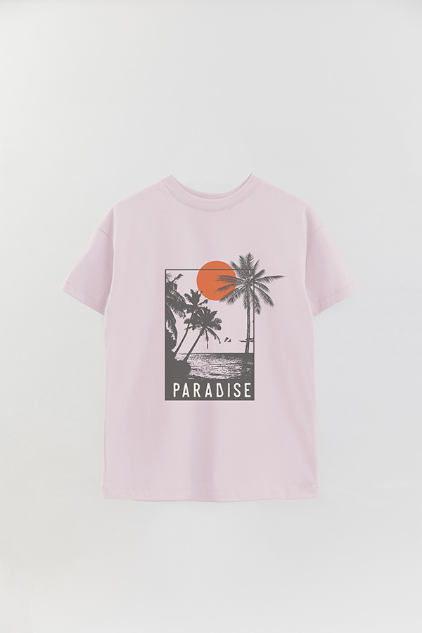 REMERA OVER ESTAMPADA PH PARADISE 2