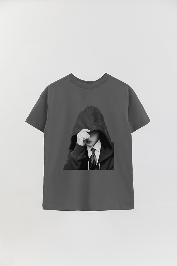 REMERA OVER ESTAMPADA BTS BW JIMIN