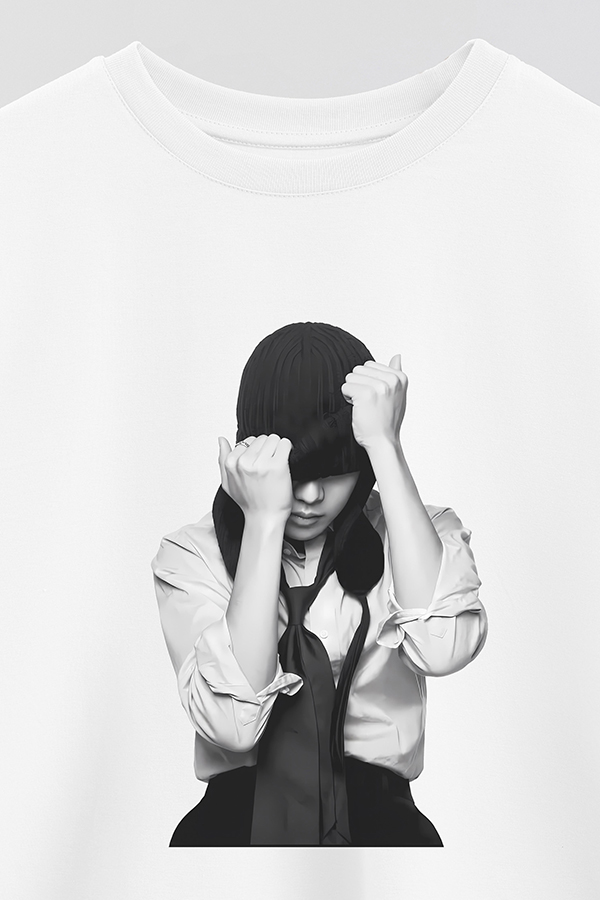 REMERA CROP ESTAMPADA BTS BW JHOPE