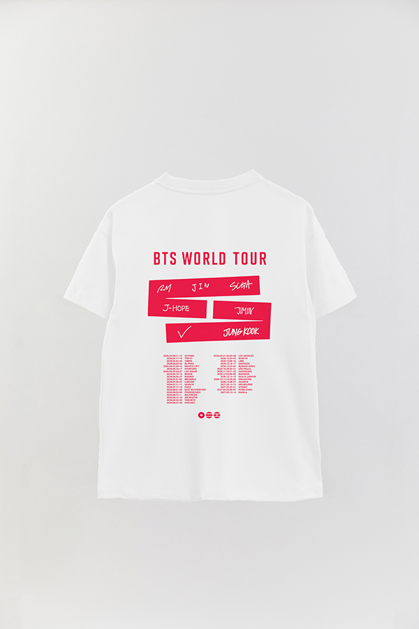 REMERA OVER FB ESTAMPADA BTS ARIRANG