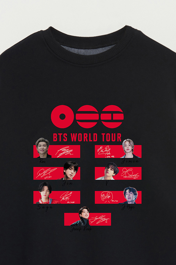 BUZO RUSTICO ESTAMPADO BTS WT2