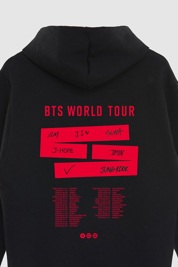 HOODIE RUSTICO FB ESTAMPADO BTS ARIRANG