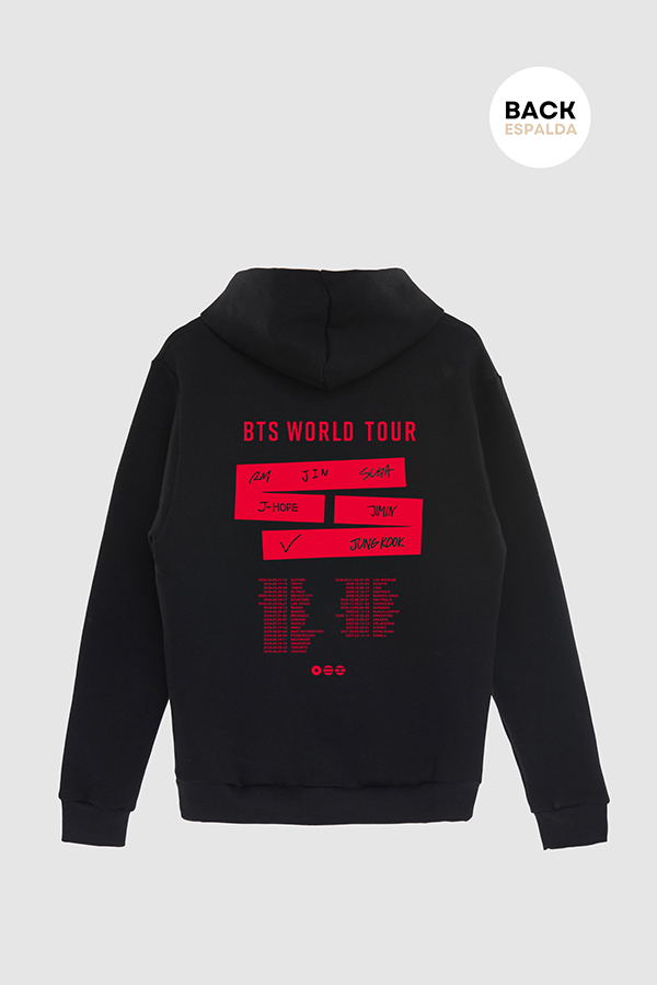 HOODIE RUSTICO FB ESTAMPADO BTS ARIRANG