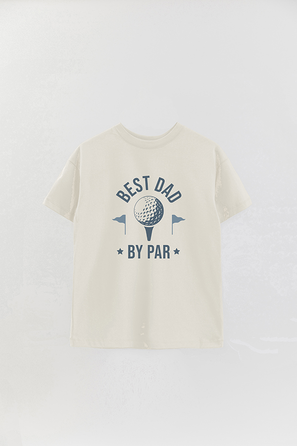 REMERA OVER ESTAMPADA DDP BEST DAD