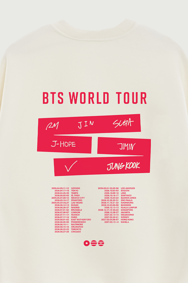 BUZO RUSTICO FB ESTAMPADO BTS ARIRANG