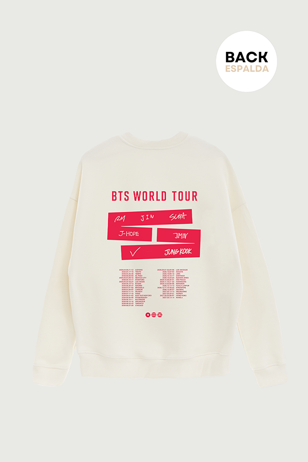 BUZO RUSTICO FB ESTAMPADO BTS ARIRANG