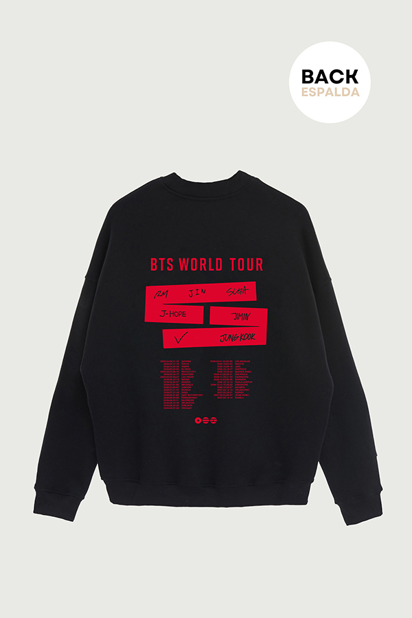 BUZO RUSTICO FB ESTAMPADO BTS ARIRANG