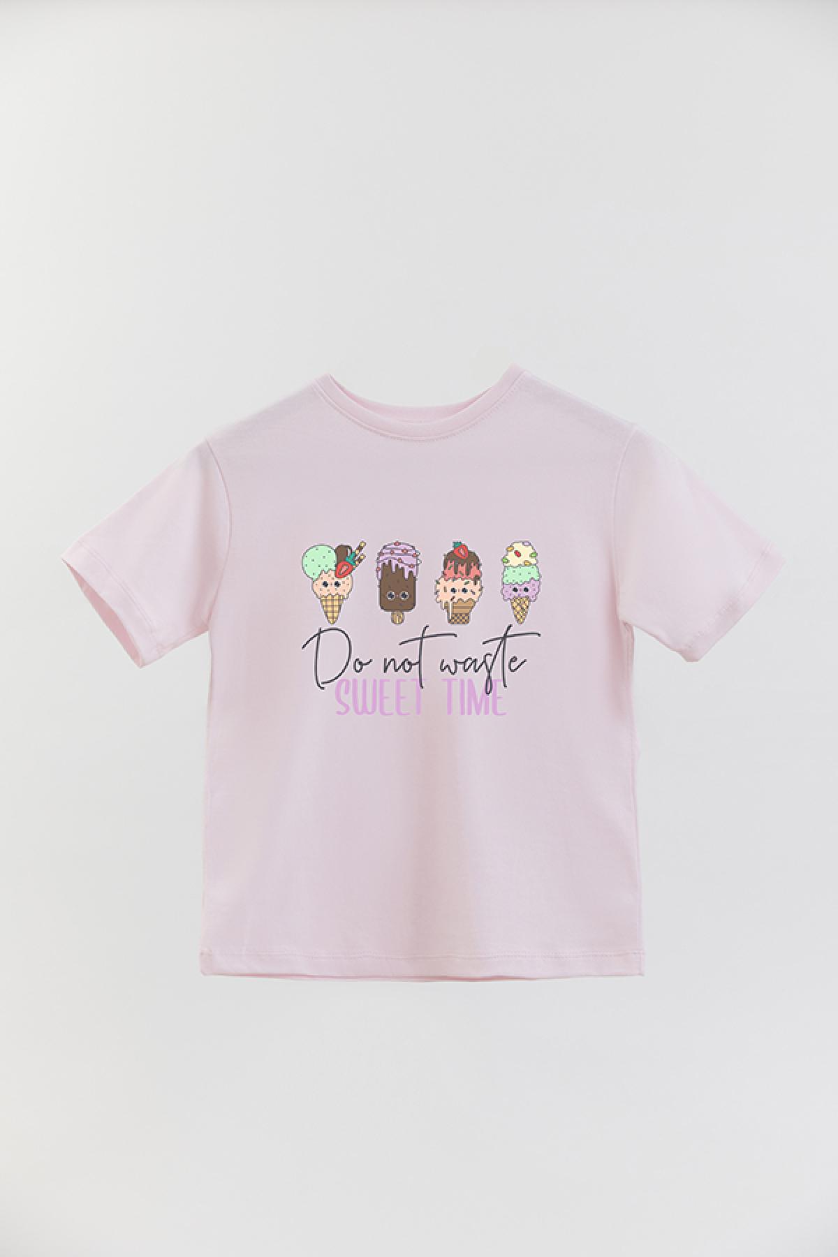 REMERA BASIC GIRL GP DO NOT WASTE SWEET