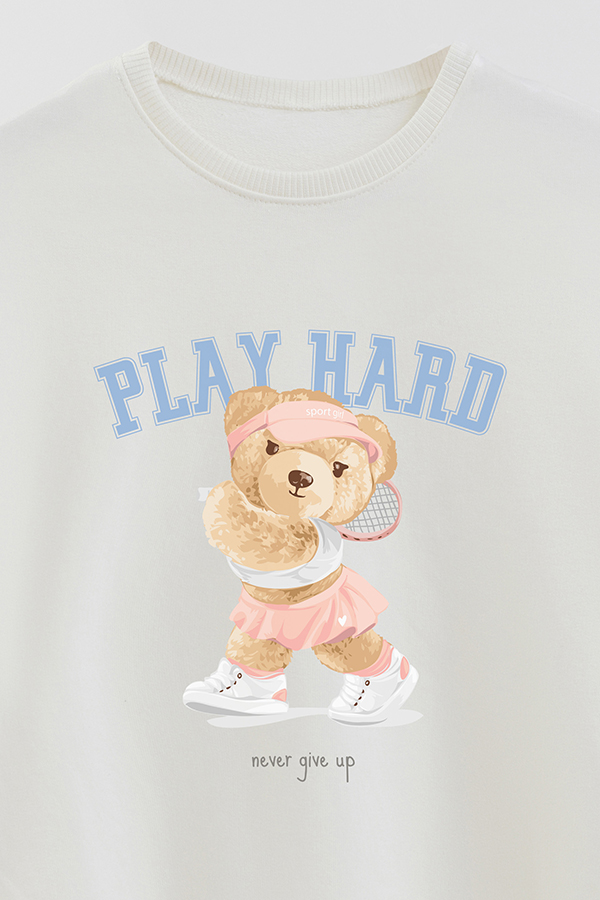 BUZO RUSTICO KIDS TEDDY PLAY HARD