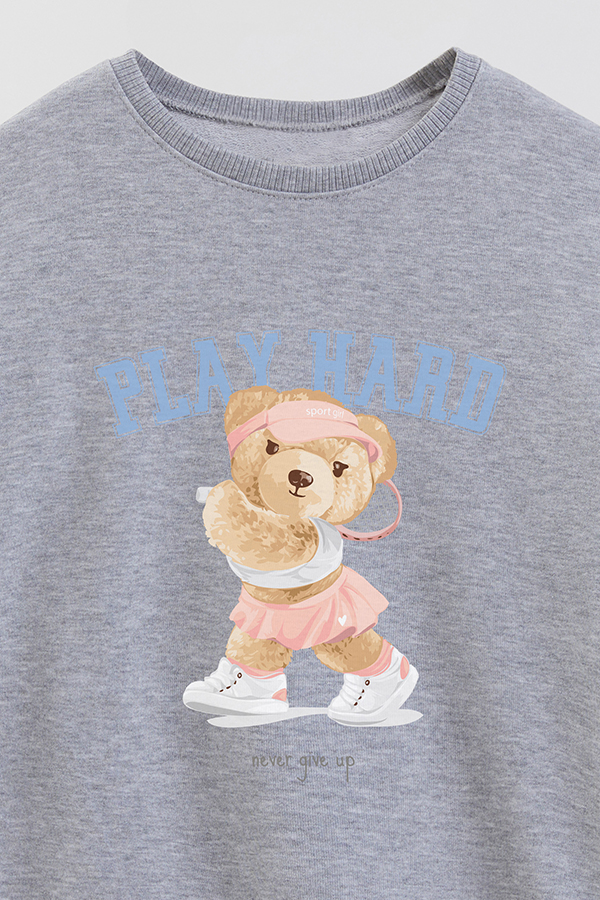 BUZO RUSTICO KIDS TEDDY PLAY HARD