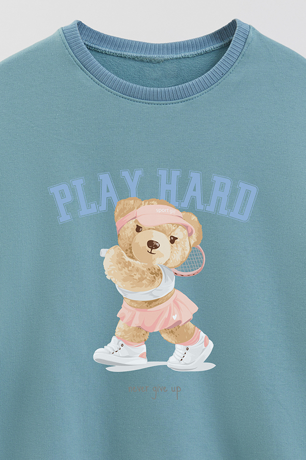 BUZO RUSTICO KIDS TEDDY PLAY HARD