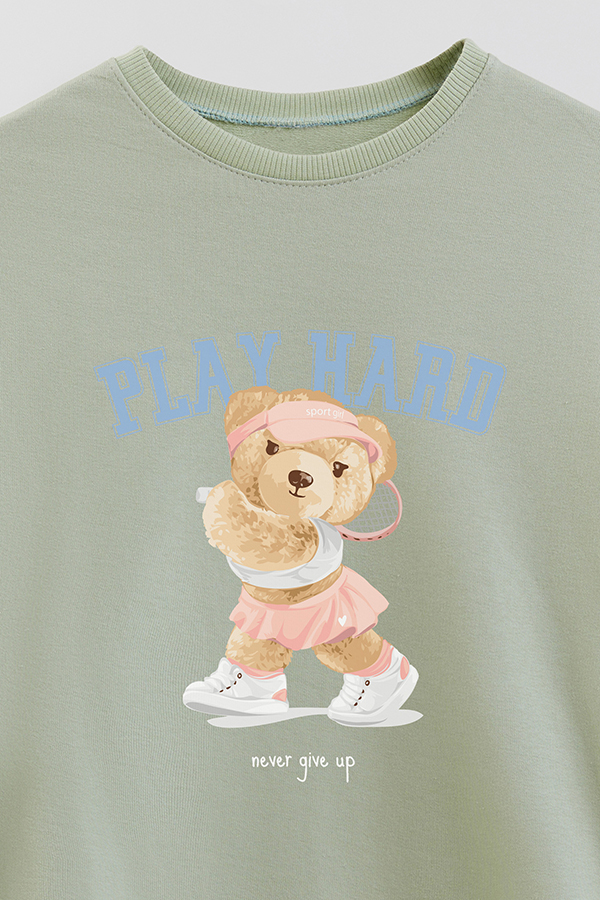 BUZO RUSTICO KIDS TEDDY PLAY HARD