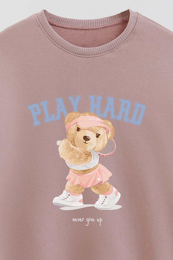BUZO RUSTICO KIDS TEDDY PLAY HARD