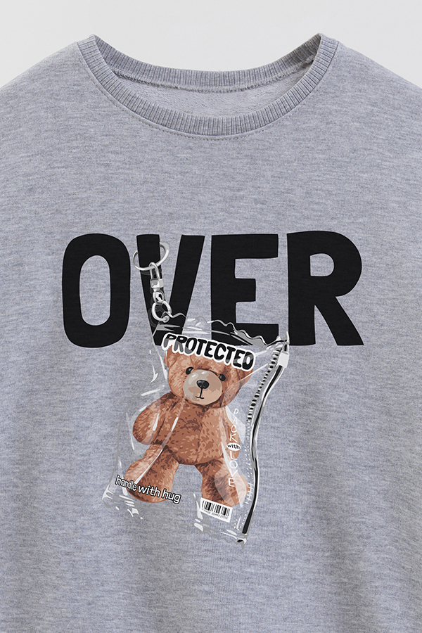 BUZO RUSTICO KIDS TEDDY OVER PROTECTED