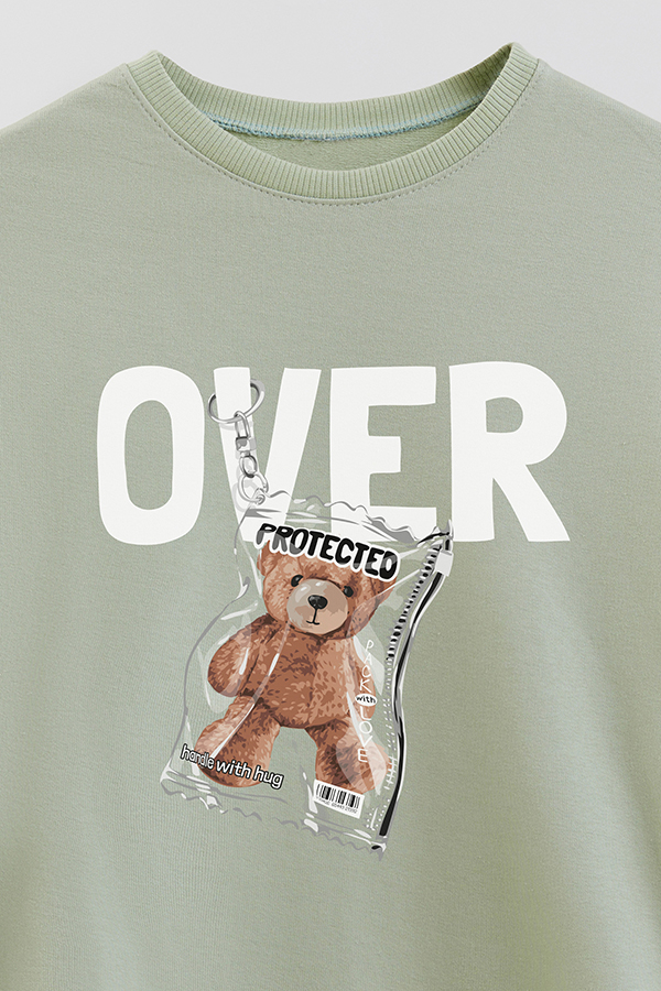 BUZO RUSTICO KIDS TEDDY OVER PROTECTED