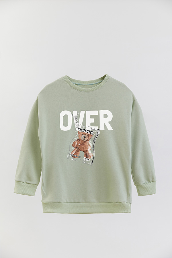 BUZO RUSTICO KIDS TEDDY OVER PROTECTED