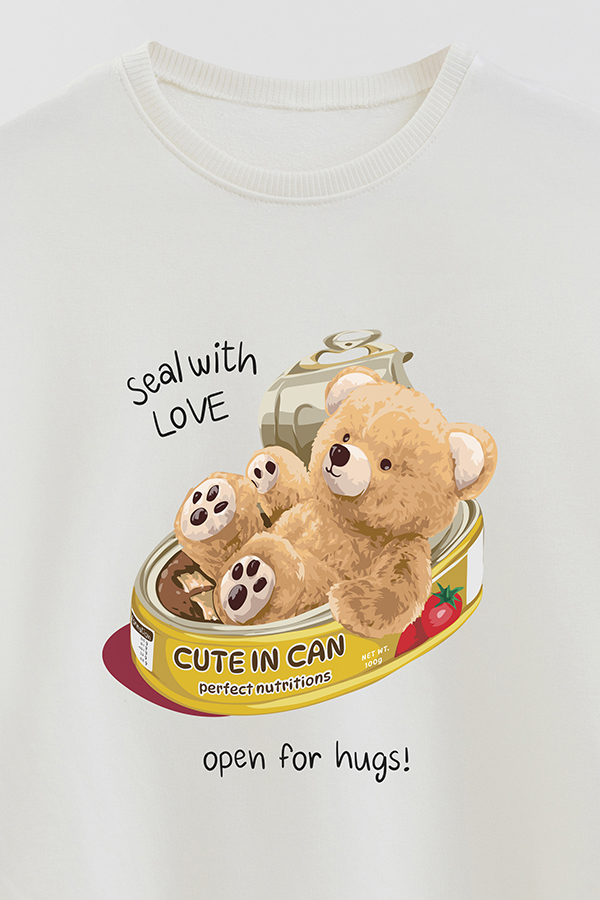 BUZO RUSTICO KIDS TEDDY OPEN FOR HUGS