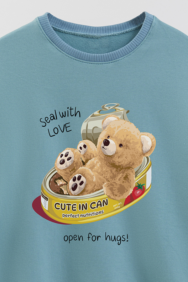 BUZO RUSTICO KIDS TEDDY OPEN FOR HUGS