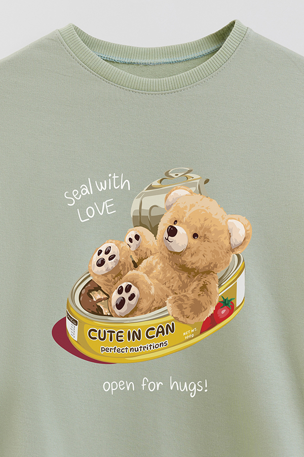 BUZO RUSTICO KIDS TEDDY OPEN FOR HUGS